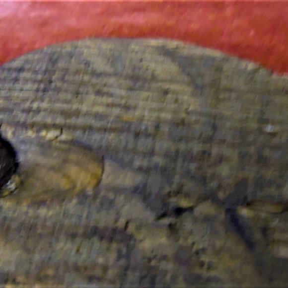 Last Markdown Antique Original Jesus hand carved wall plaque - Picture 7 of 7